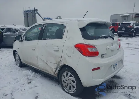 2018 Mitsubishi Mirage Se z USA, uszkodzony, nr VIN ML32A4HJ4JH014077